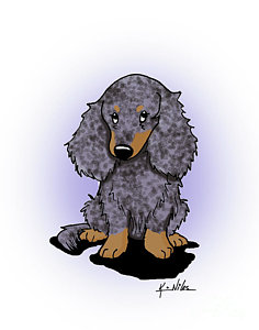 236x300 dachshund drawings fine art america - Dachshund Cartoon Drawing