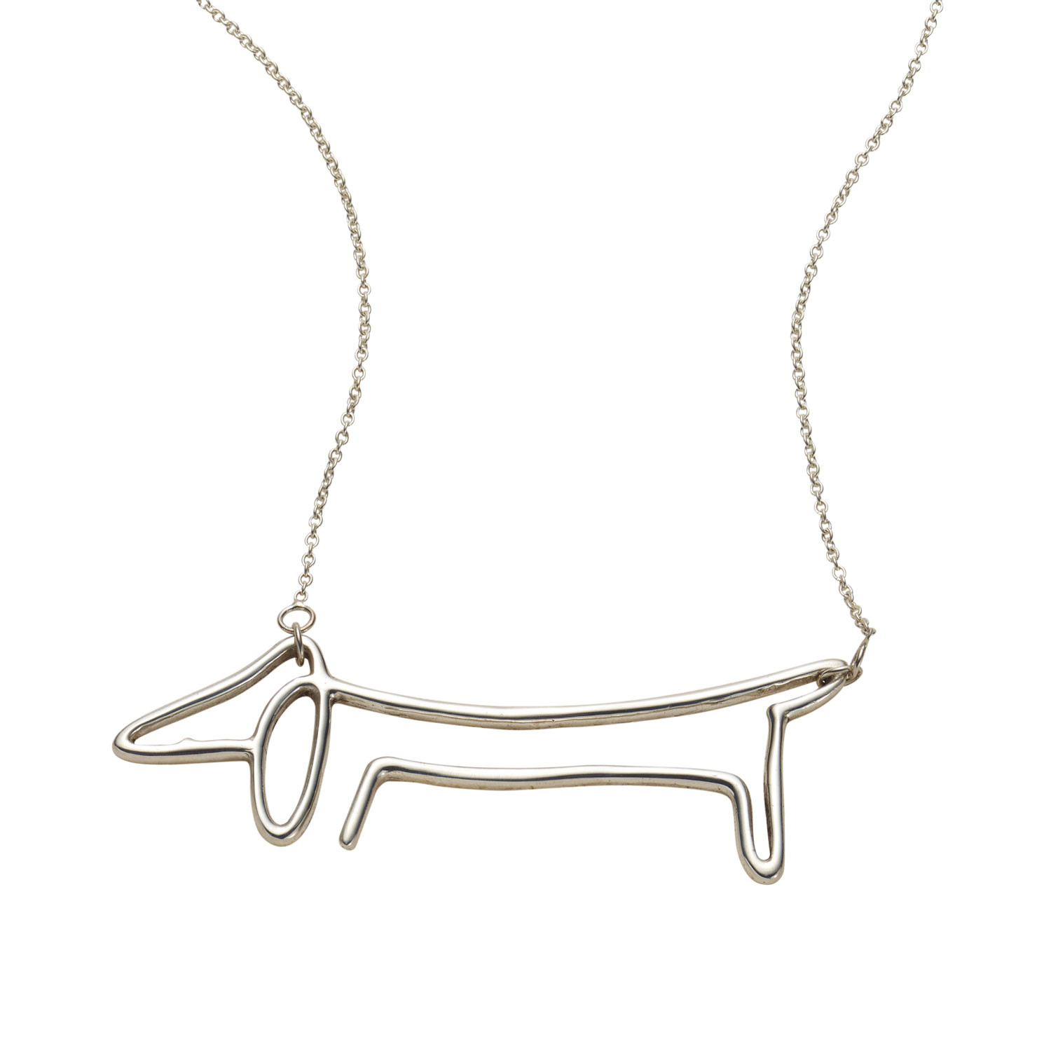 1500x1500 universal direct brands floriana women's sterling silver - Dachshund Line Drawing