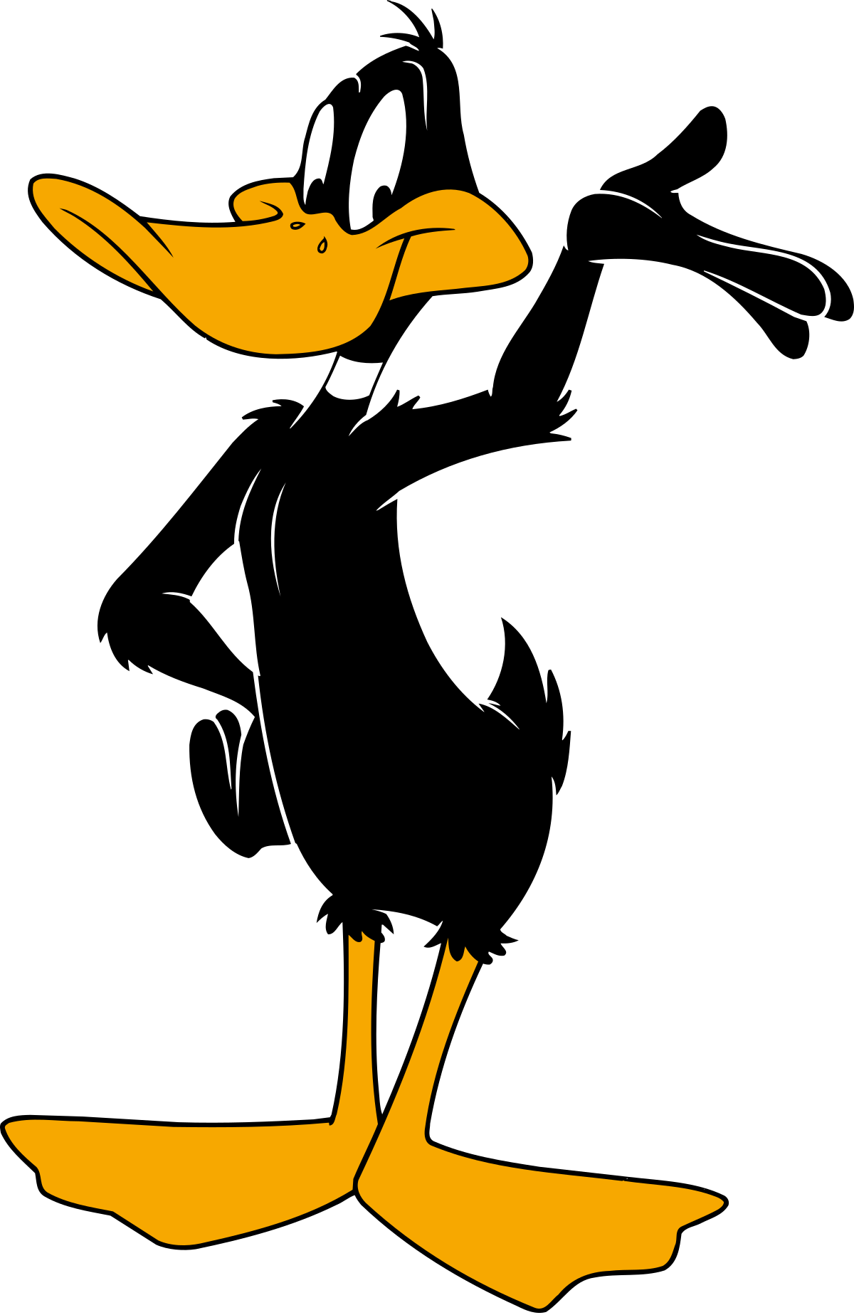 1200x1848 Daffy Duck - Daffy Duck Drawing