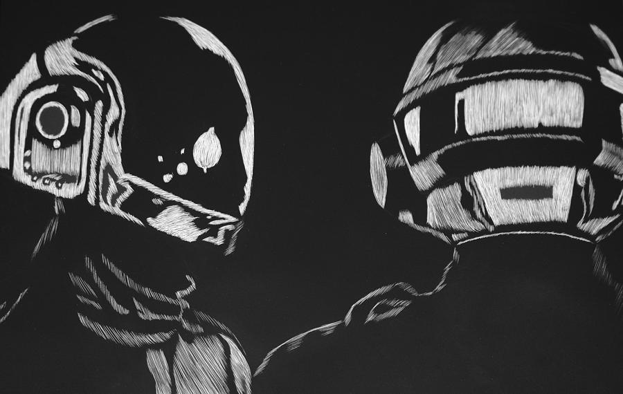 900x570 Daft Punk Drawing - Daft Punk Drawing