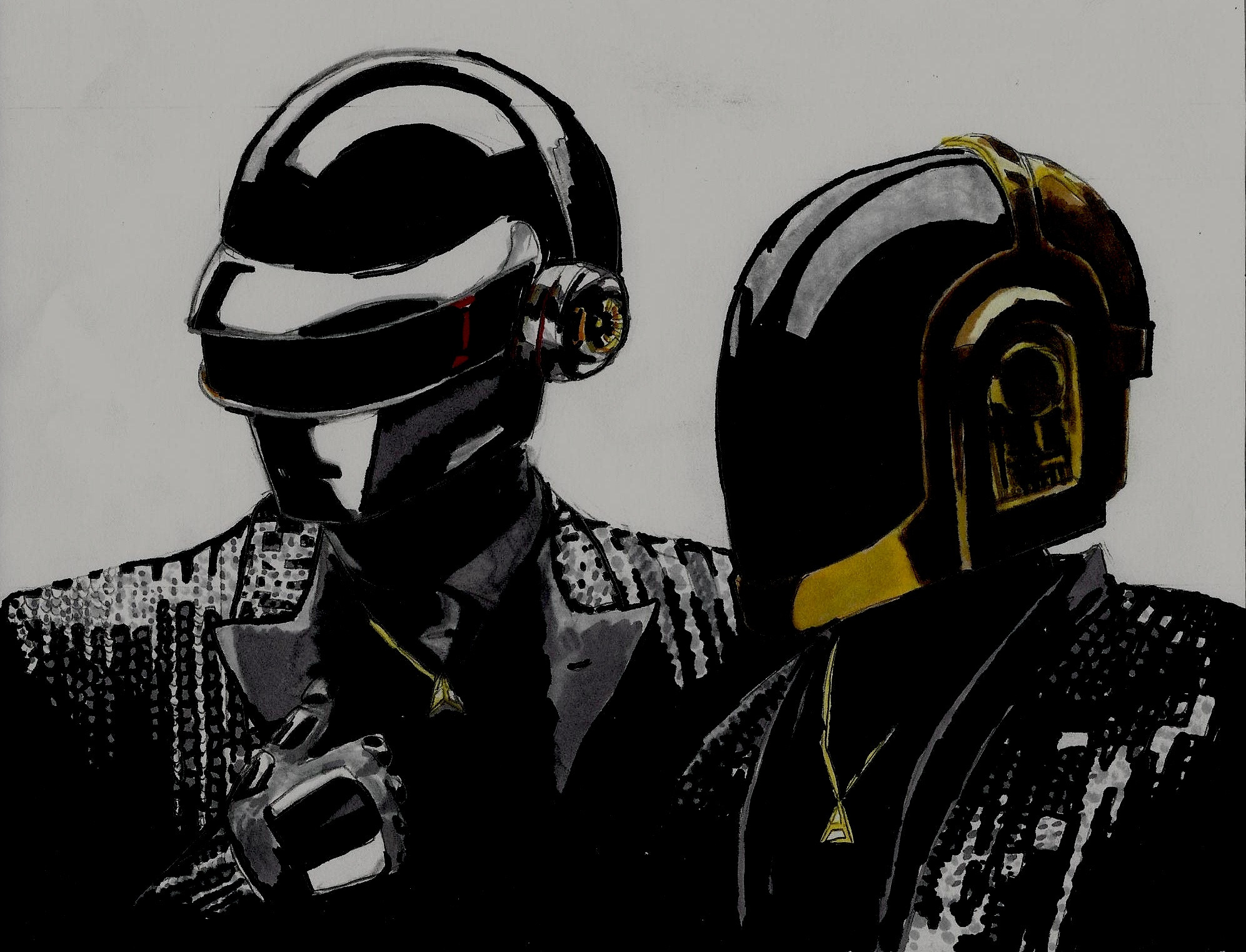 Daft Punk Drawing at Explore collection of Daft