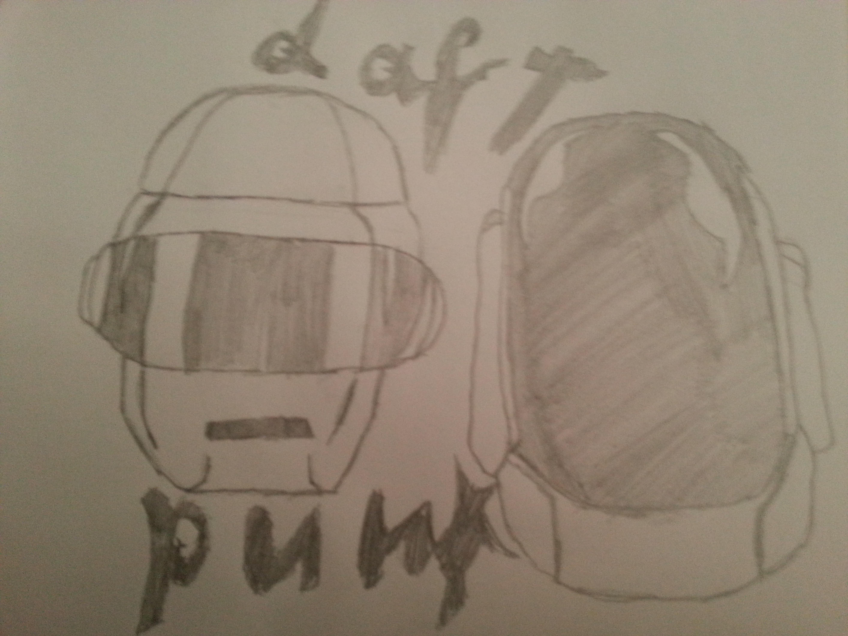 2828x2121 Daft Punk Helmet Drawing - Daft Punk Helmet Drawing