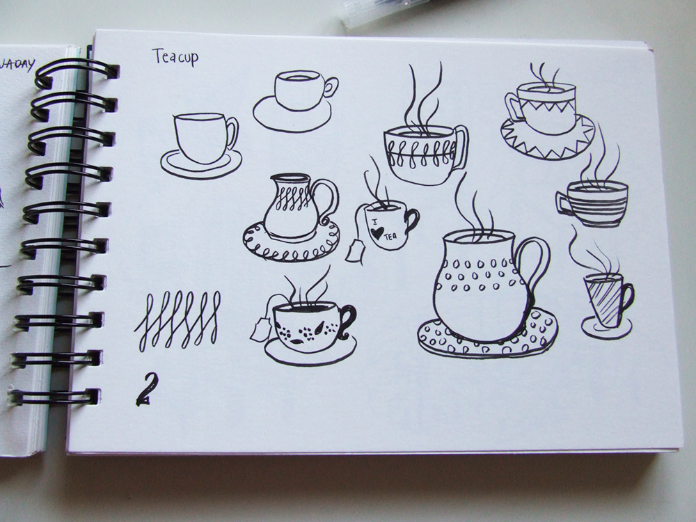 1000x750 daily drawing challenge - Daily Drawing