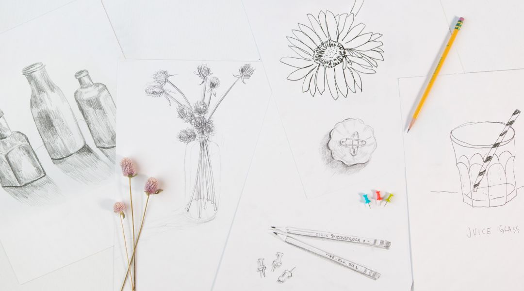 1080x600 daily drawing challenge things to draw with molly hatch - Daily Drawing