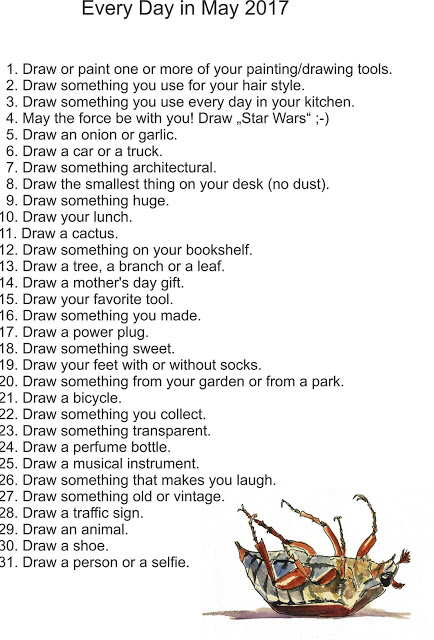 434x640 michele's nw studio every day in may drawing challenge - Daily Drawing Challenge