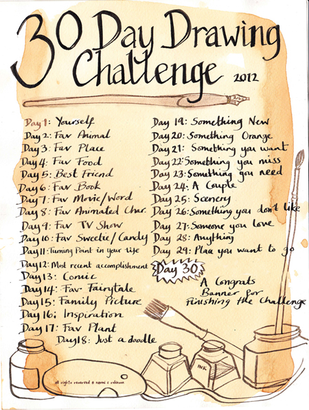 450x597 Naomi C Robinson - Daily Drawing Challenge