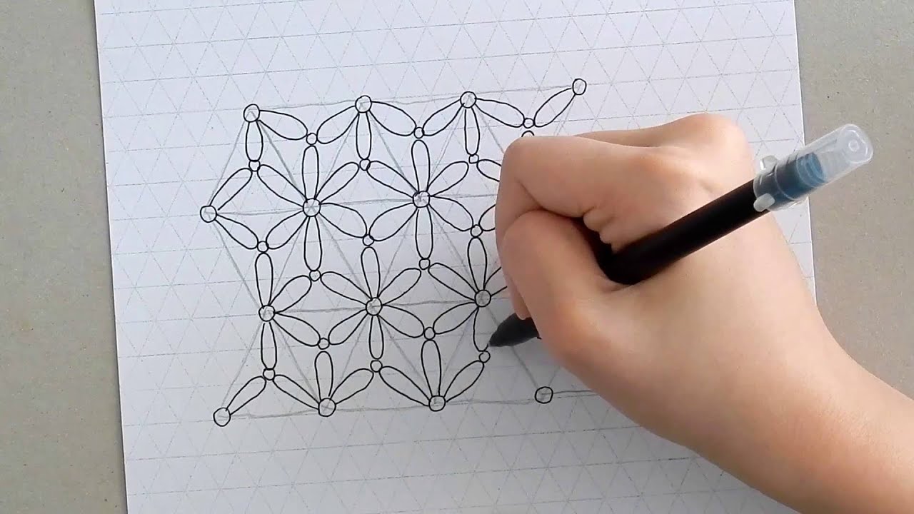 1280x720 How To Draw Daisy Chain - Daisy Chain Drawing