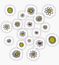 210x230 Daisy Drawing Stickers Redbubble - Daisy Drawing Images