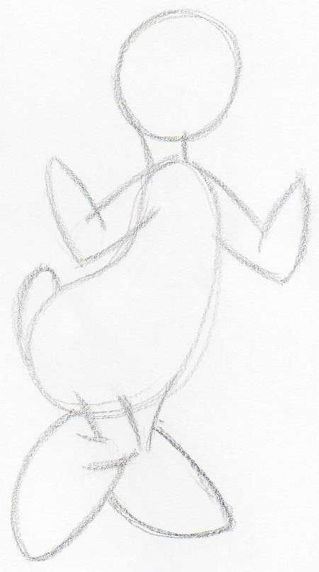 450x807 How To Draw Daisy Duck In Few Simple St - Daisy Duck Drawing