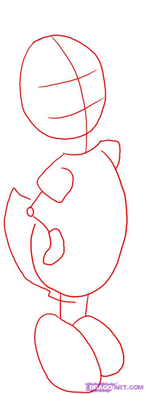 479x1302 How To Draw Daisy Duck, Step - Daisy Duck Drawing