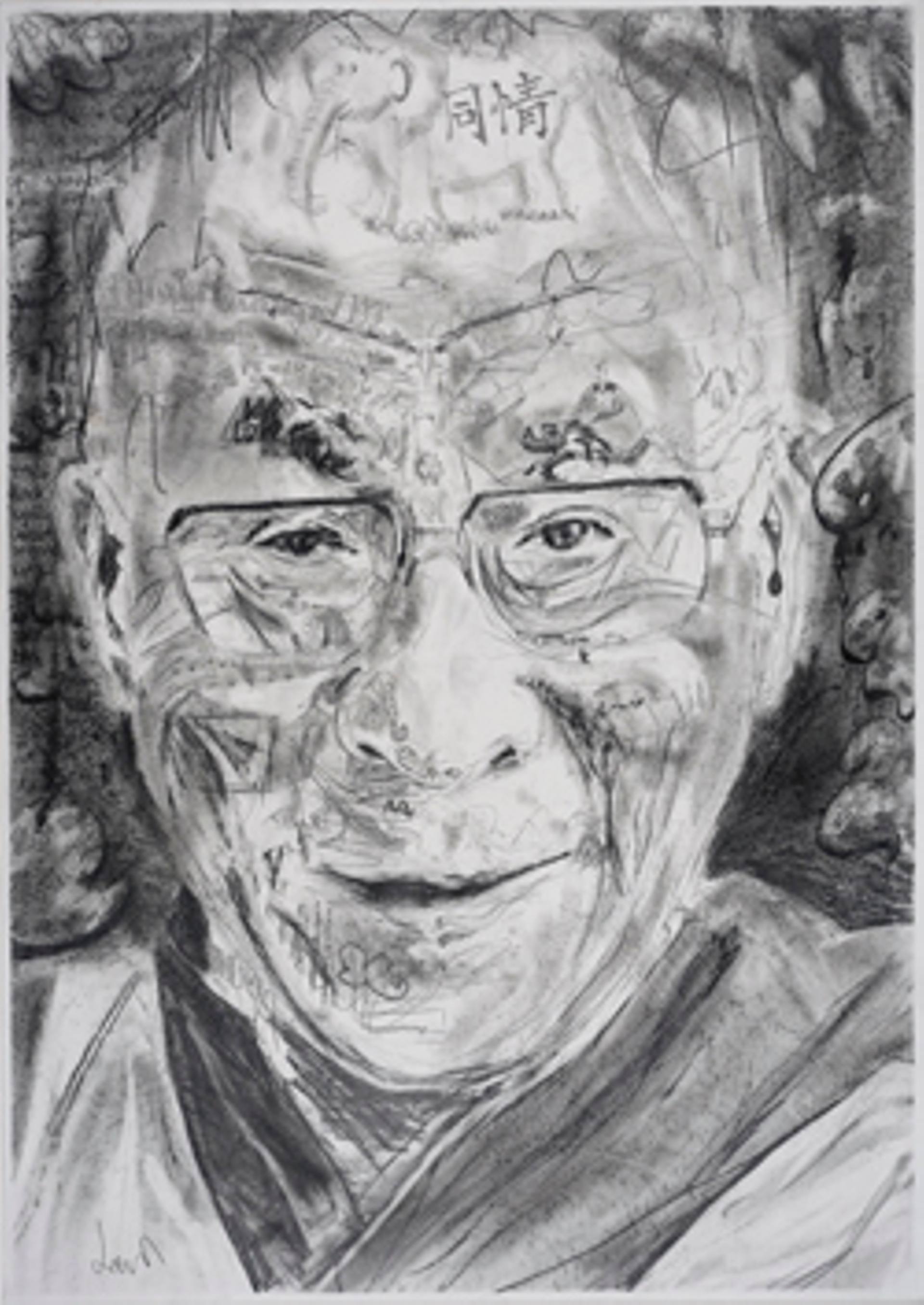 1920x2711 Dalai Lama Drawing - Dalai Lama Drawing