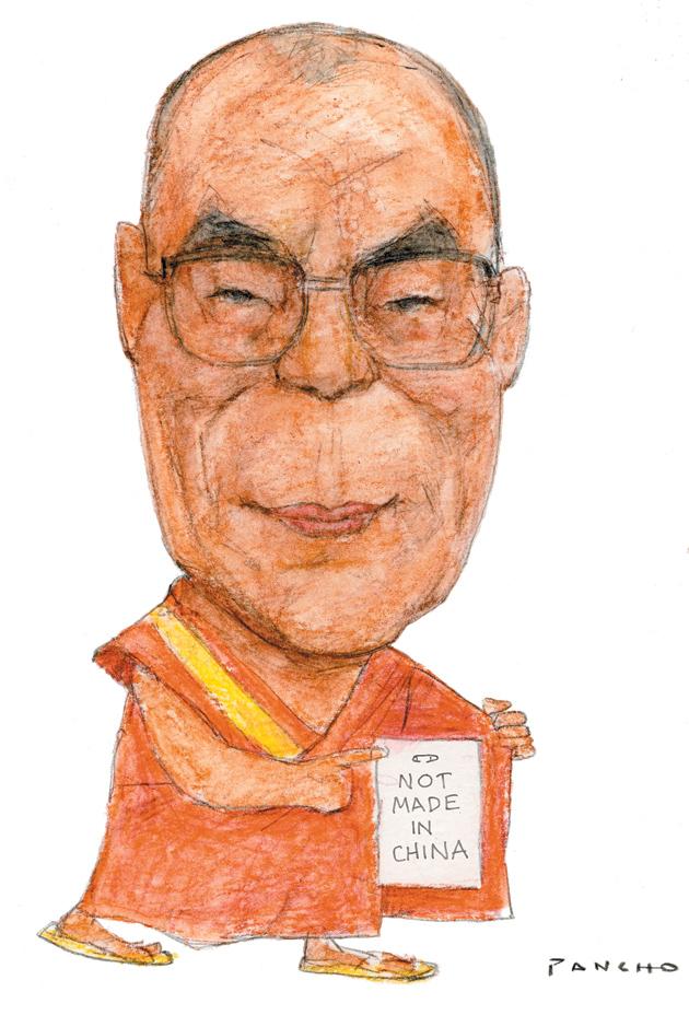 630x928 Dalai Lama The Reader's Catalog Nyr - Dalai Lama Drawing