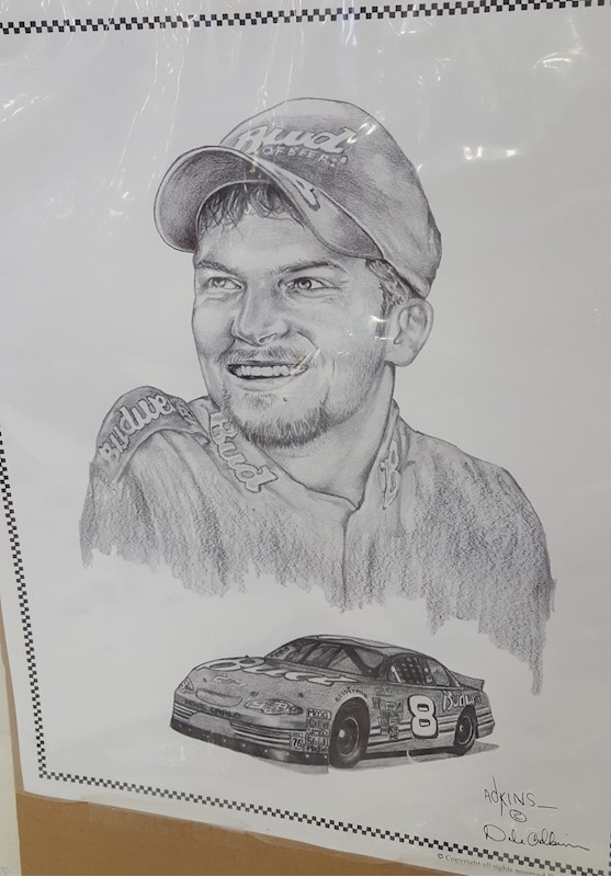 557x800 dale earnhardt jr drawing - Dale Earnhardt Drawing