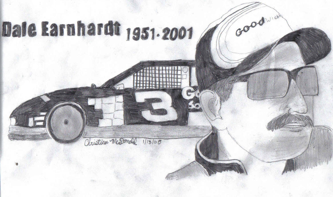 1163x687 dale earnhardt sr - Dale Earnhardt Drawing