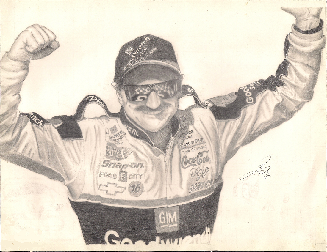 1099x848 dale earnhardt sr - Dale Earnhardt Drawing