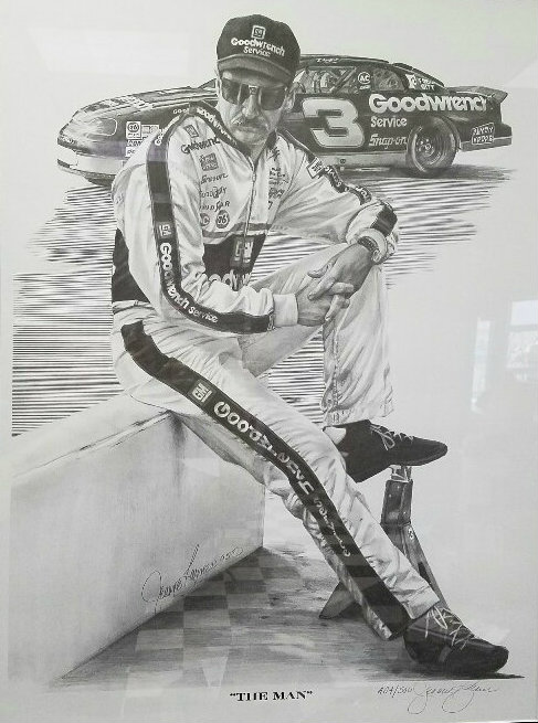 487x655 the portrait dale earnhardt chevrolet store - Dale Earnhardt Drawing