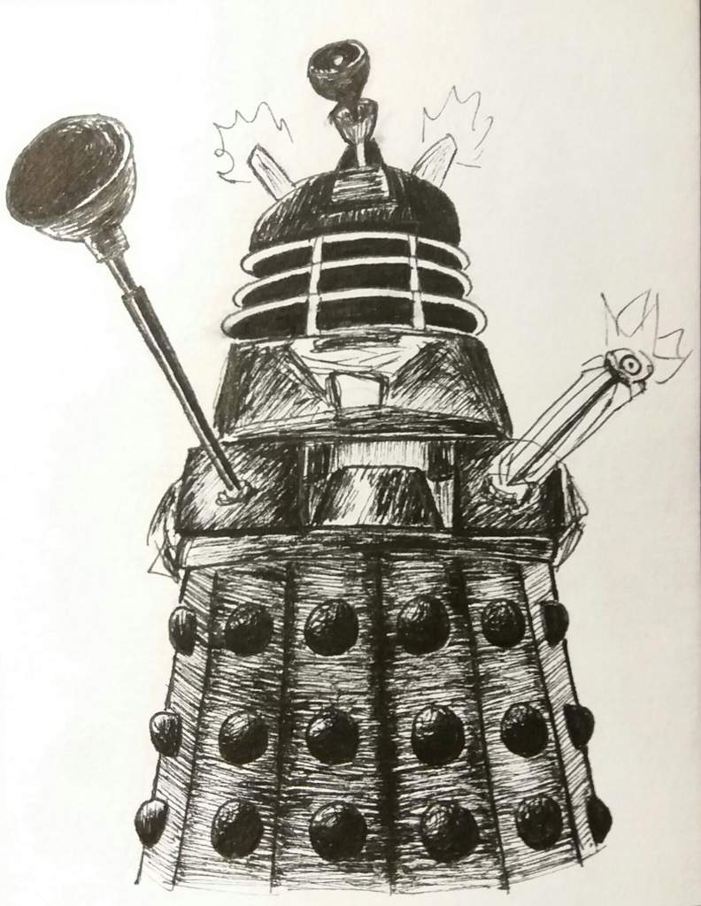 Dalek Drawing at Explore collection of Dalek Drawing