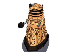 300x200 how to draw dalek step - Dalek Drawing