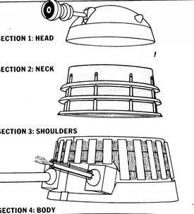 275x303 official bbc diy dalek blueprints boing boing - Dalek Drawing