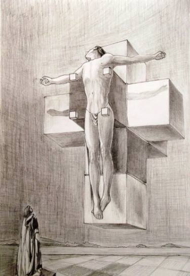 375x543 s dali revisited drawing - Dali Drawings