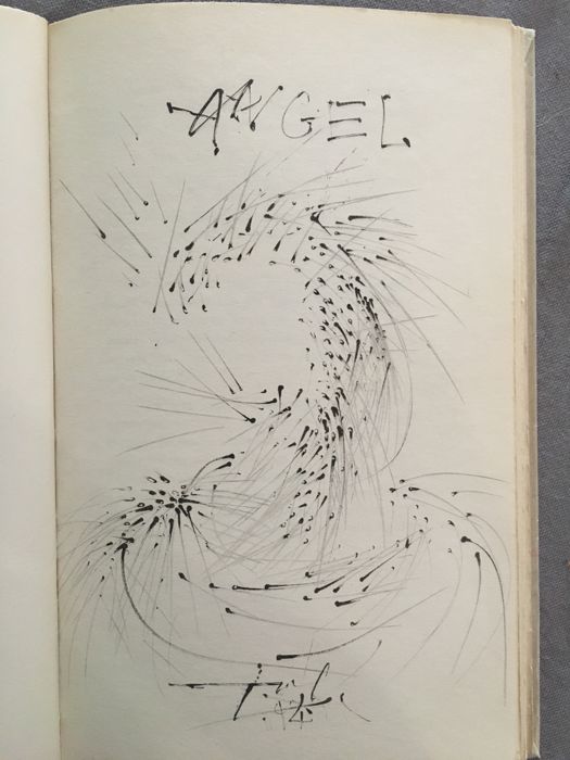 525x700 dali claire yvan goll - Dali Drawings