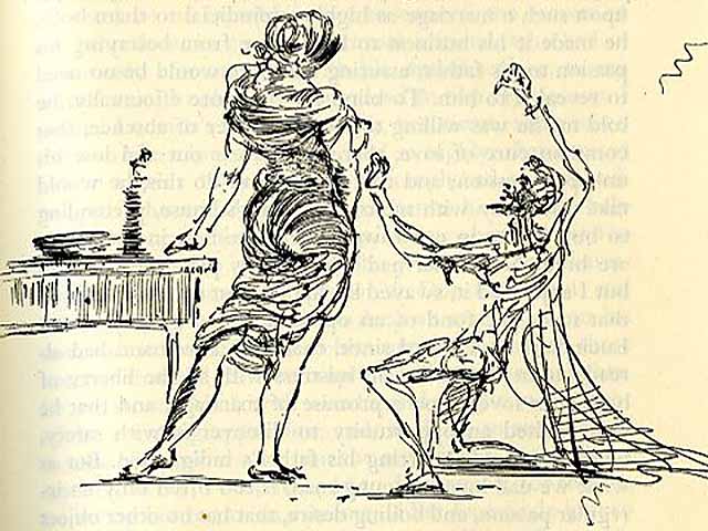 640x480 discovering dali in book illustrations, part - Dali Drawings