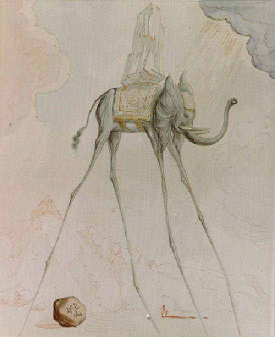 Dali Elephant Drawing at PaintingValley.com | Explore collection of ...