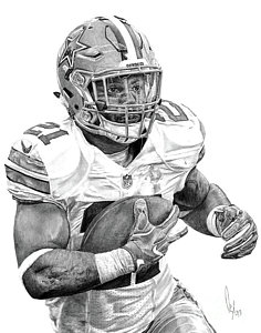 236x300 dallas cowboys drawings fine art america - Dallas Cowboys Drawings