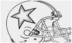 250x150 dallas cowboys coloring pages beautiful cowboys nfl drawings - Dallas Cowboys Helmet Drawing