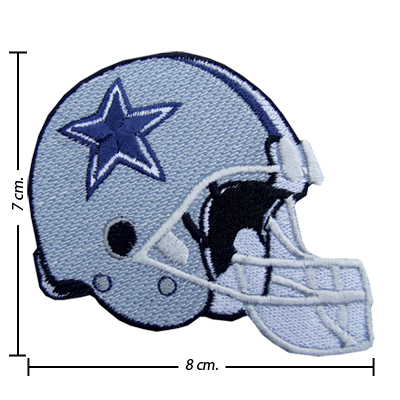 400x400 dallas cowboys helmet style embroidered iron on patch - Dallas Cowboys Helmet Drawing