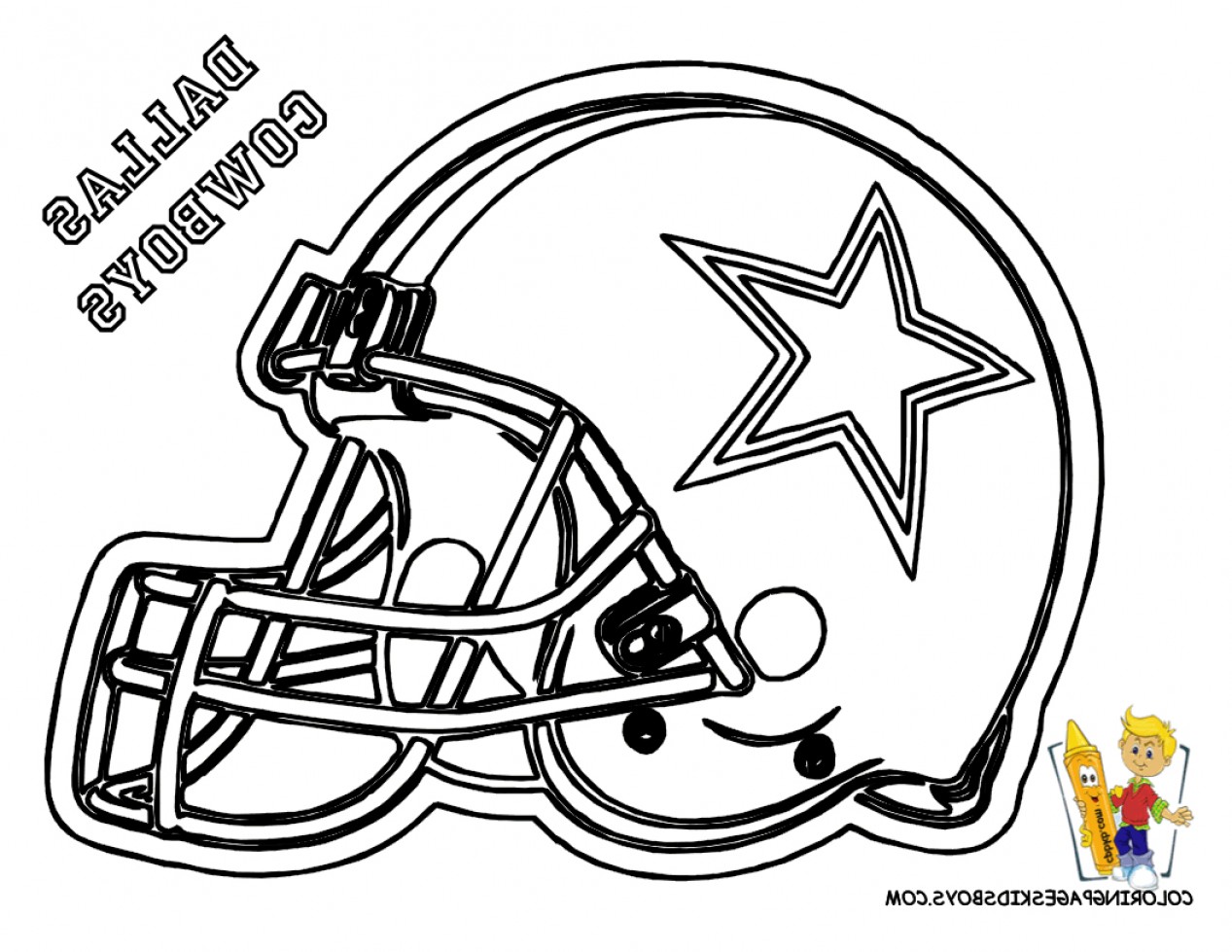 Dallas Cowboys Helmet Drawing At PaintingValley.com | Explore ...