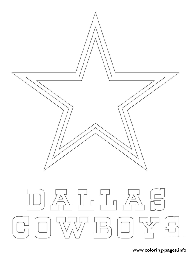 640x853 Print Dallas Cowboys Logo Football Sport Coloring Pages Projects - Dallas Cowboys Logo Drawing