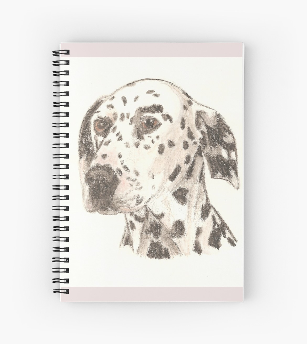 1171x1313 Dalmatian Drawing Spiral Notebooks - Dalmatian Drawing