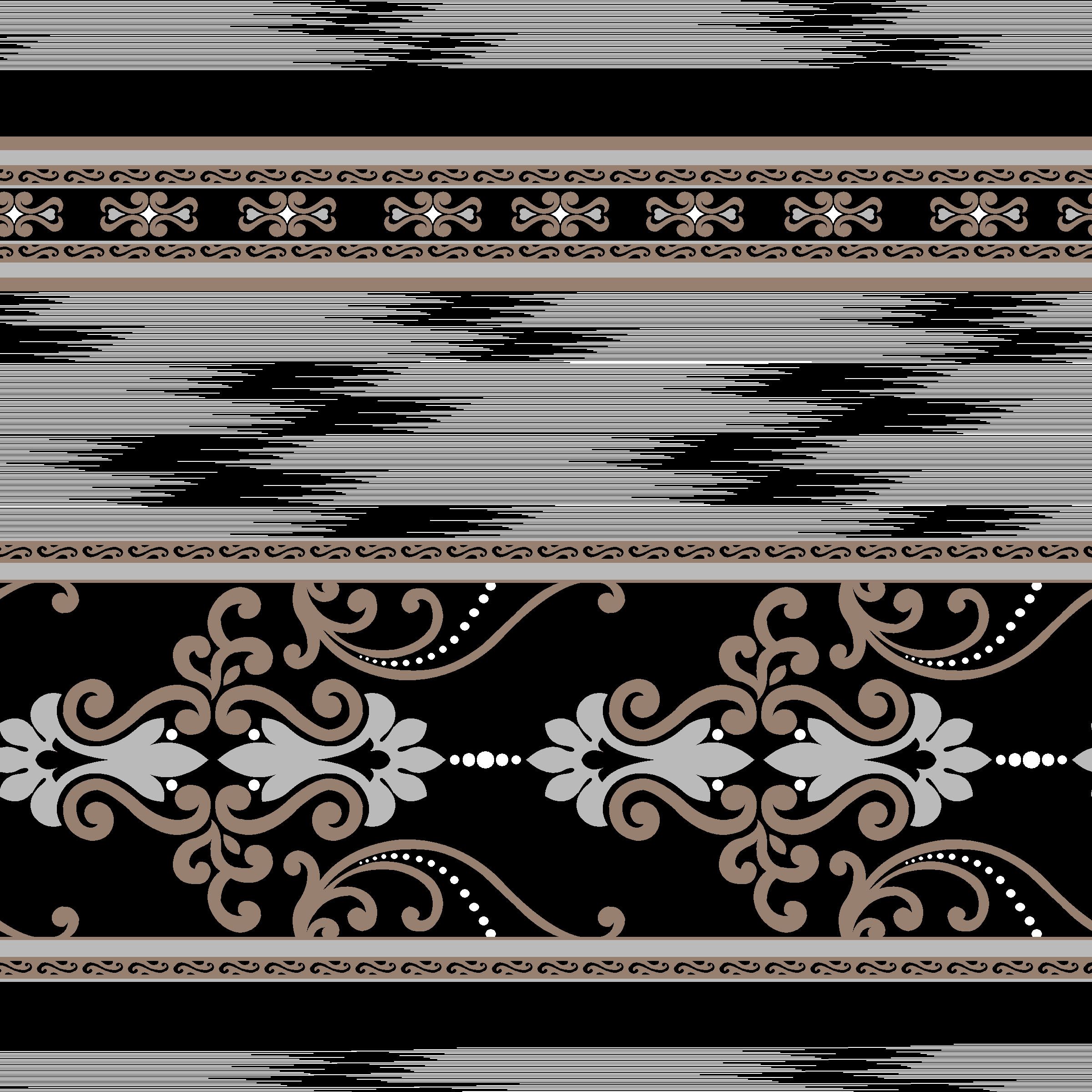 2400x2400 Bordure Damask Drawing Others Textile Patterns - Damask Drawing