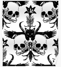 210x230 Damask Drawing Posters Redbubble - Damask Drawing