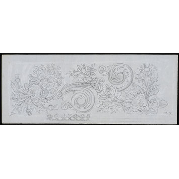 355x355 Design For A Damask Paton, Joseph Neil Vampa Search The Collections - Damask Drawing