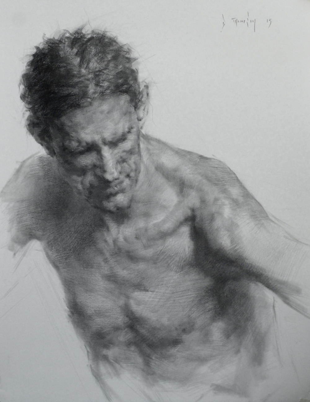 1000x1296 figurative painting drawing - Dan Drawing