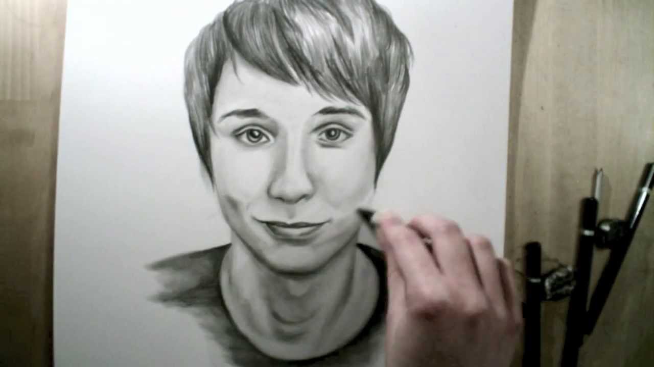 1280x720 Speed Drawing Of Dan Howell - Dan Drawing