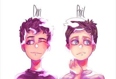 400x271 Dan And Phil Fan Art Tumblr - Dan Drawing
