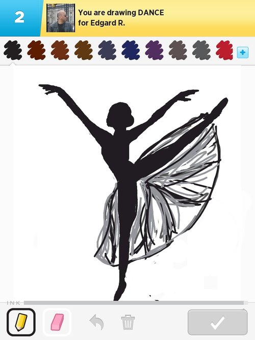 500x667 dance drawings - Dance Drawing