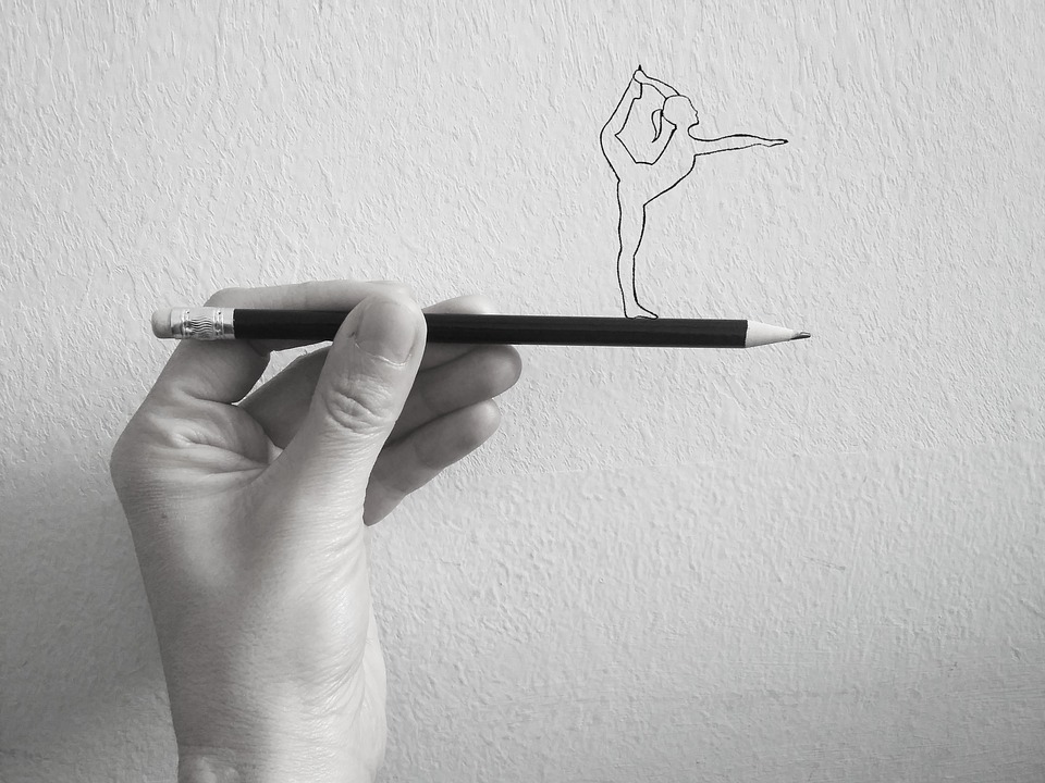 960x720 free photo draw pencil dance drawing ballerina hand art - Dance Drawing