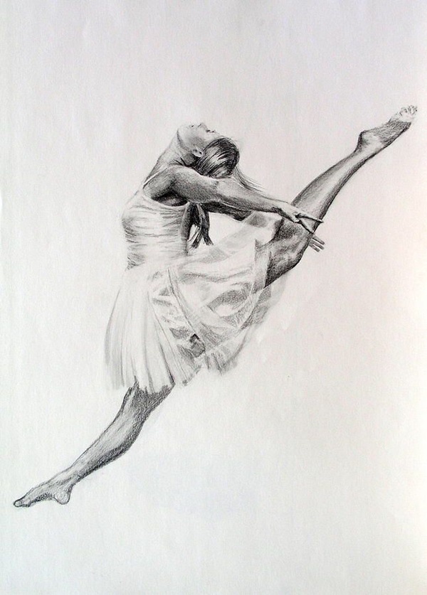 600x837 dance drawing, pencil, sketch, colorful, realistic art images - Dance Drawing