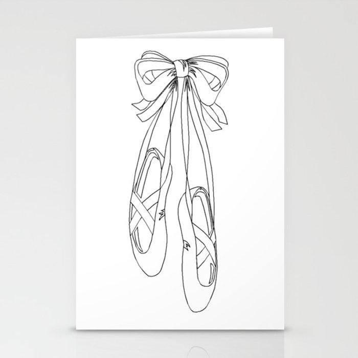 700x700 Dance Shoes Stationery Cards - Dance Shoes Drawing