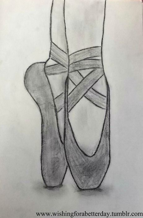 461x700 Art, Ballerina, Ballet, Black Ans White, Draw For You Marisa - Dance Shoes Drawing