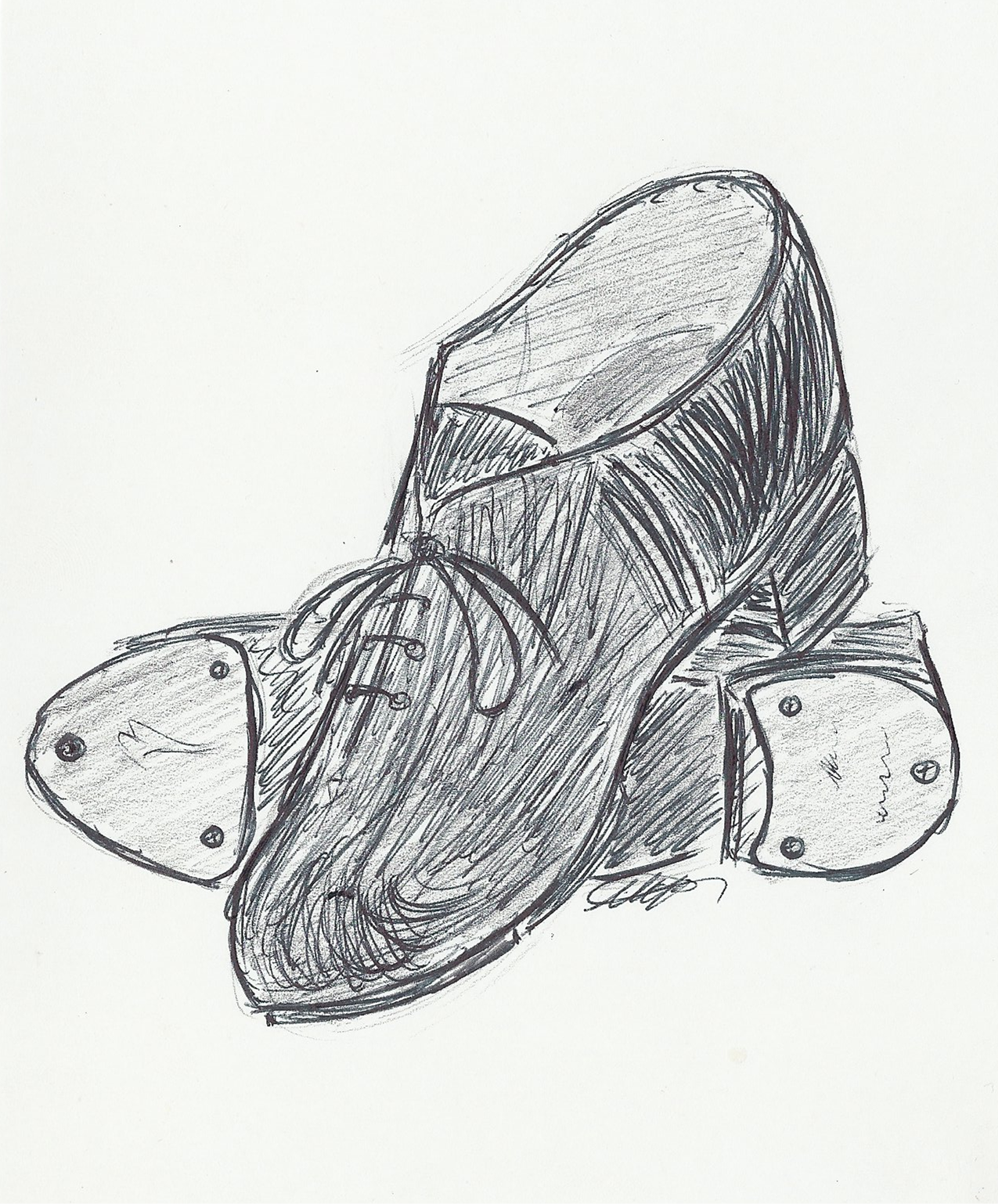 1275x1538 Sneakers Drawing Tap Dance Shoe For Free Download - Dance Shoes Drawing