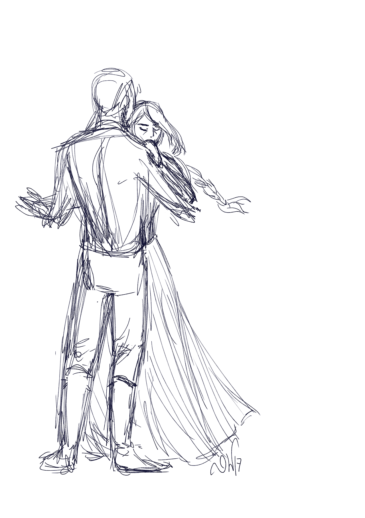 Dancing Couple Drawing at Explore collection of