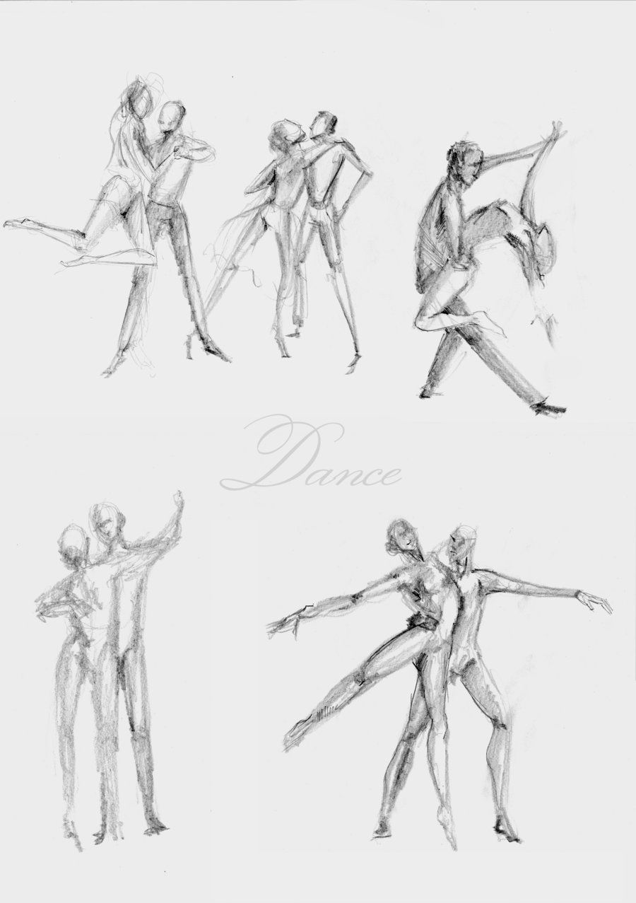 900x1277 Sketches Dancing Couple Sketches - Dancing Couple Drawing