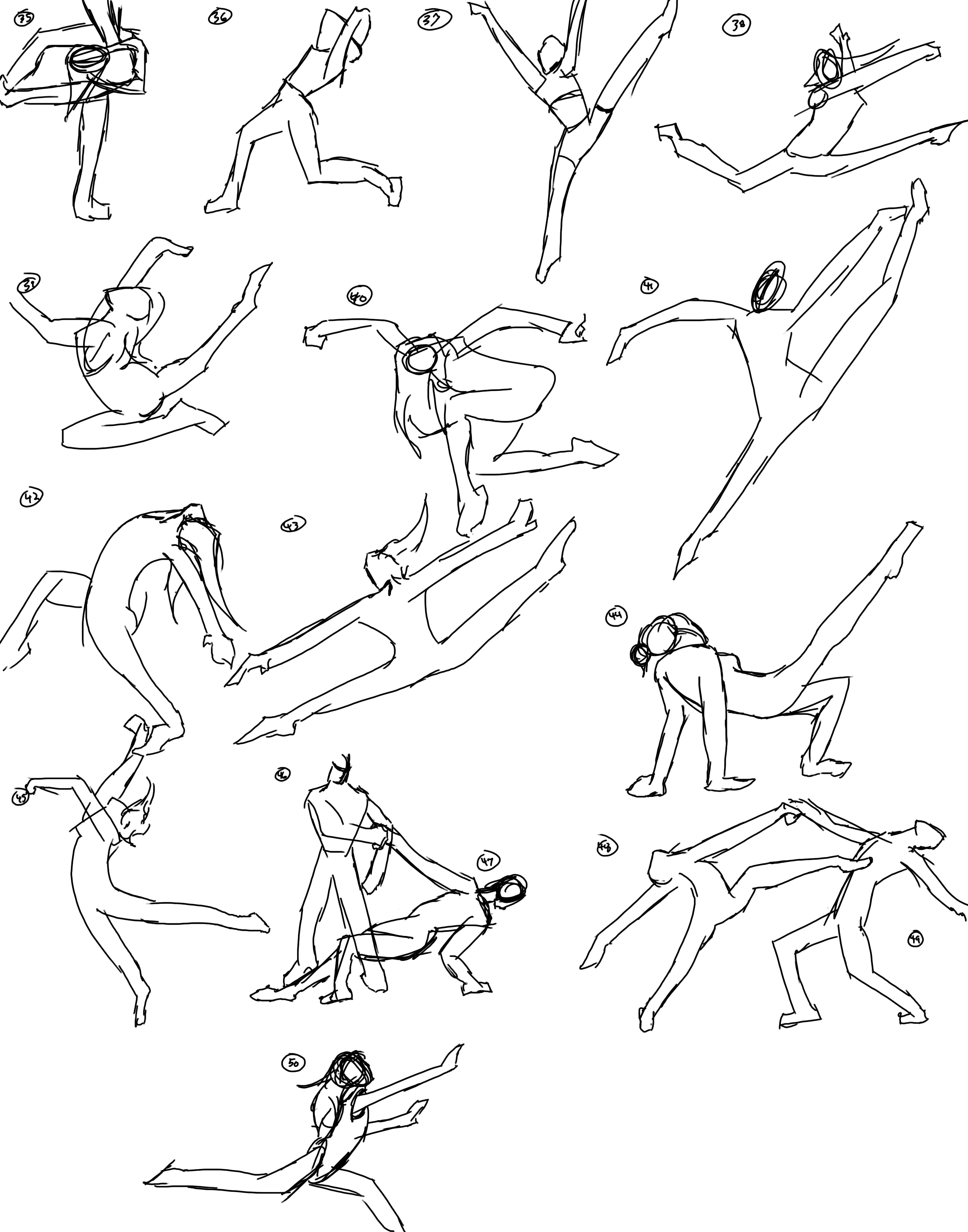 3300x4200 Dancing For Animation Timk - Dancing Drawing Animation