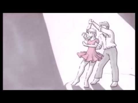 480x360 Hand Drawn Animated Dancing Couple - Dancing Drawing Animation