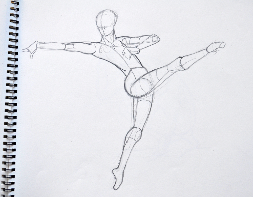 1000x781 Sketches From My For Digital Class Medheadarts - Dancing Drawing Animation